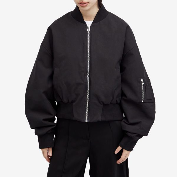 Meotine Kian Canvas Bomber Jacket