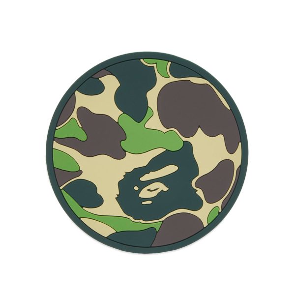 A Bathing Ape ABC Camo Rubber Coaster