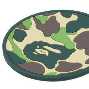 A Bathing Ape ABC Camo Rubber Coaster