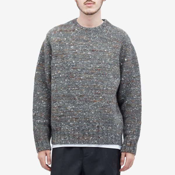 Róhe Relaxed Mouline Crew Neck Jumper