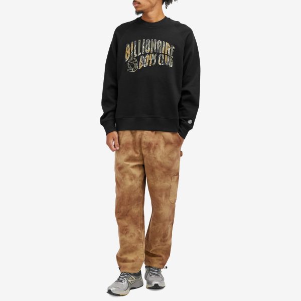 Billionaire Boys Club Camo Arch Logo Sweatshirt