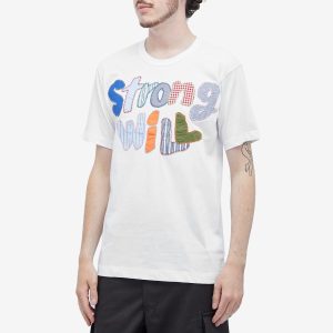 Comme des Garçons SHIRT Strong Will Patchwork T-Shirt