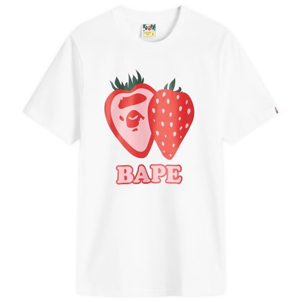 A Bathing Ape Bape Strawberry Tee