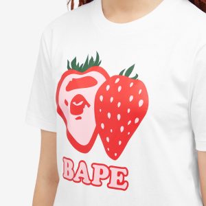 A Bathing Ape Bape Strawberry Tee