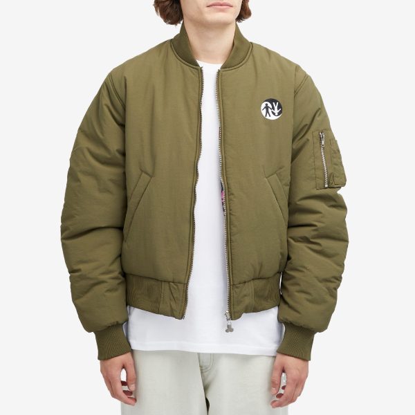 Carne Bollente Desire Connections Reversible Bomber Jacket