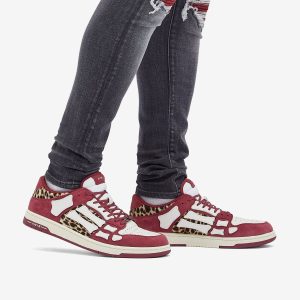 AMIRI Bandana Denim Skel Top Low Sneaker