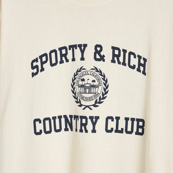 Sporty & Rich Varsity Crest T-Shirt