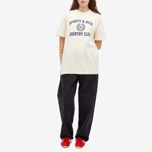 Sporty & Rich Varsity Crest T-Shirt