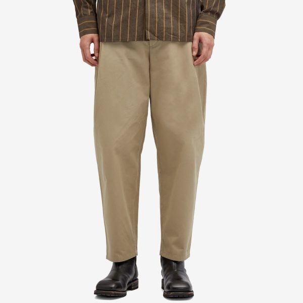 A Kind of Guise Folded Wide Trousers