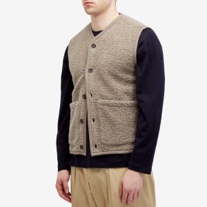 Universal Works Alvar Fleece Lancaster Gilet