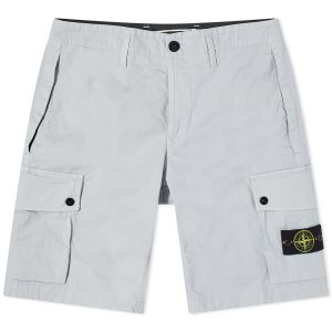 Stone Island Supima Cotton Cargo Shorts