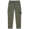 Stone Island Brushed Cotton Canvas Cargo Pants