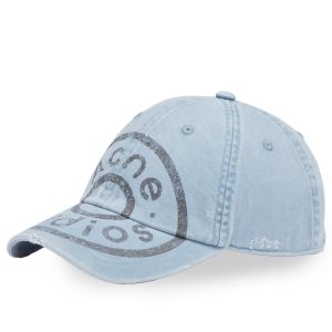 Acne Studios Carliy Button Logo Cap