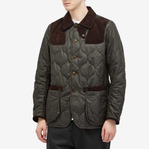 Barbour TO KI TO Sporting Quilted Wax Jacket