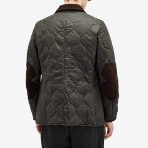 Barbour TO KI TO Sporting Quilted Wax Jacket