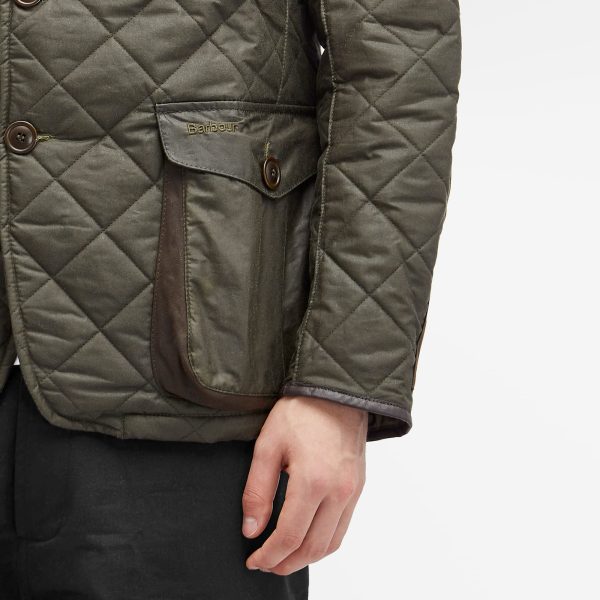 Barbour TO KI TO Driving Quilted Wax Jacket