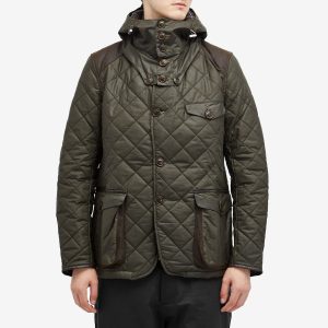 Barbour TO KI TO Driving Quilted Wax Jacket