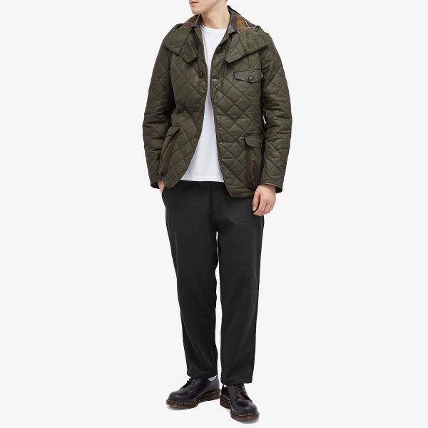 Barbour TO KI TO Driving Quilted Wax Jacket