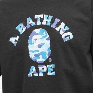 A Bathing Ape ABC Camo College T-Shirt