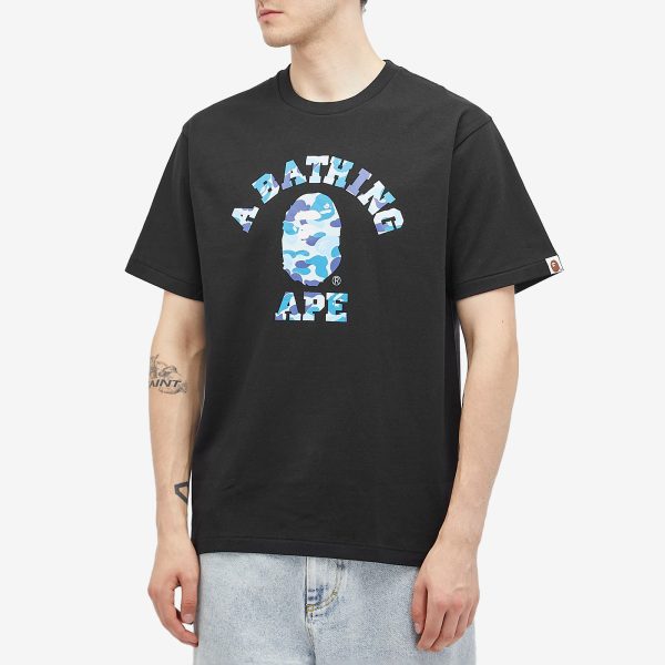 A Bathing Ape ABC Camo College T-Shirt