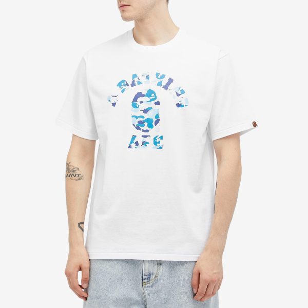 A Bathing Ape ABC Camo College T-Shirt