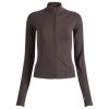 Adanola Ultimate Long Sleeve Zip Up Top