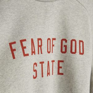 Fear Of God ESSENTIALS Fleece Cropped Crewneck