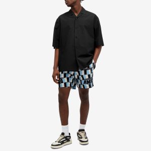 AMIRI Checkered Snake Swim Shorts