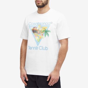 Casablanca Afro Cubism Tennis Club T-Shirt