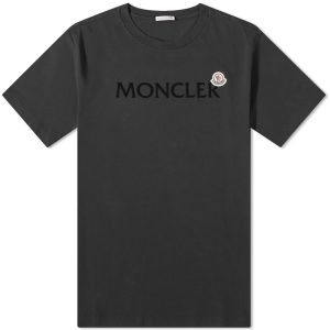 Moncler Text Logo T-Shirt