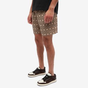 Palm Angels Mongram Swim Shorts