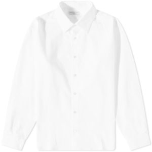 Dries Van Noten Curle Poplin White Shirt