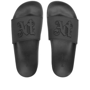 Palm Angels Monogram Logo Pool Slider