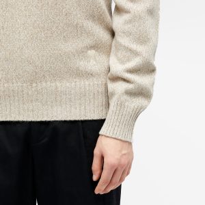 AMI Paris Tonal Heart Cashmere Crew Knit