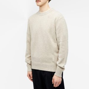 AMI Paris Tonal Heart Cashmere Crew Knit