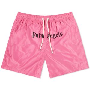 Palm Angels Logo Swim Shorts