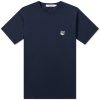 Maison Kitsuné Grey Fox Head Patch Classic T-Shirt