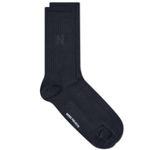 Norse Projects Bjarki N Logo Sock - 2 Pack