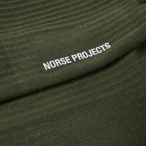 Norse Projects Bjarki N Logo Sock - 2 Pack