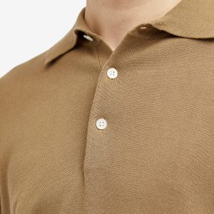 Beams Plus 12g Knit Long Sleeve Polo