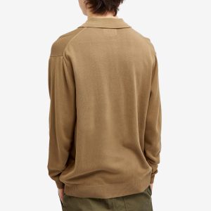 Beams Plus 12g Knit Long Sleeve Polo