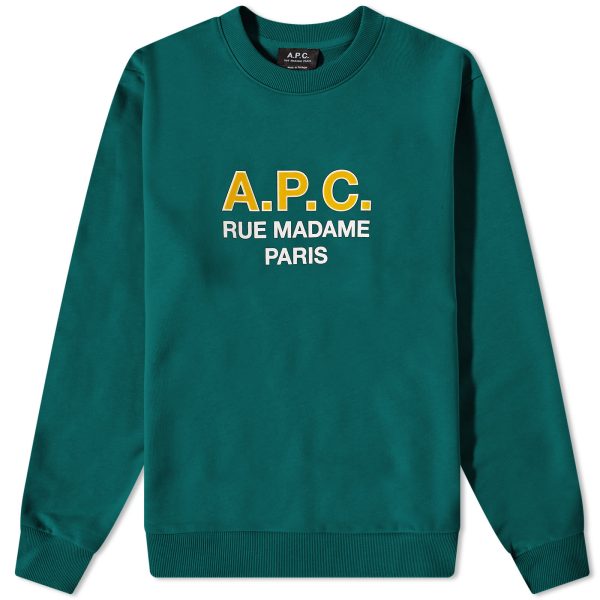 A.P.C. Madame Logo Crew Sweat