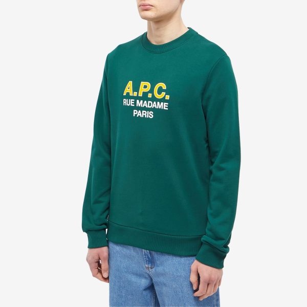 A.P.C. Madame Logo Crew Sweat