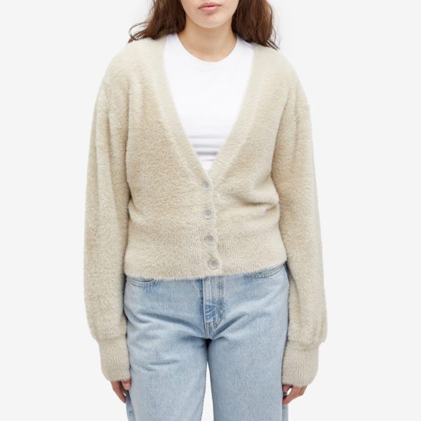 Good American Fuzzy Cardigan