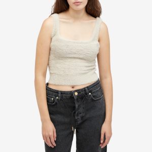 Good American Fuzzy Tank Top