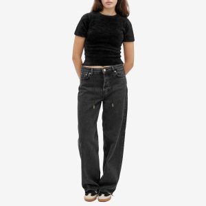 Good American Fuzzy Baby Tee