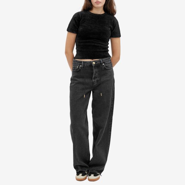 Good American Fuzzy Baby Tee