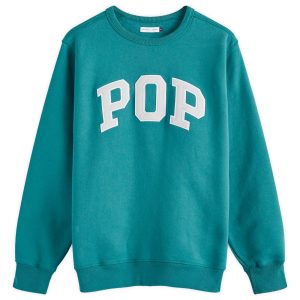 Pop Trading Company Arch Logo Crew Sweat