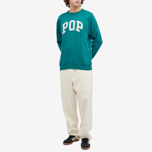 Pop Trading Company Arch Logo Crew Sweat