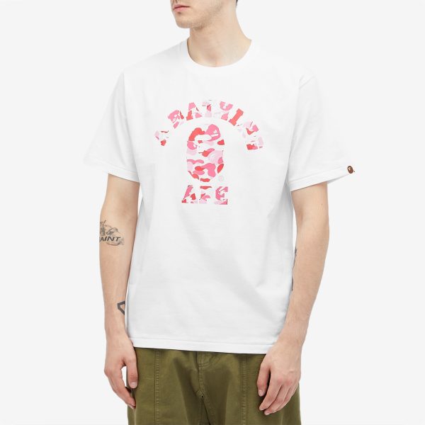 A Bathing Ape ABC Camo College T-Shirt